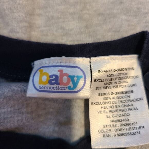 Baby connection 0 to 3 months long sleeve one piece - Picture 4 of 6